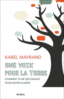 page couverture du livre: dessin d'un arbre simple, les feuilles sont représentées par des bulles de parole.