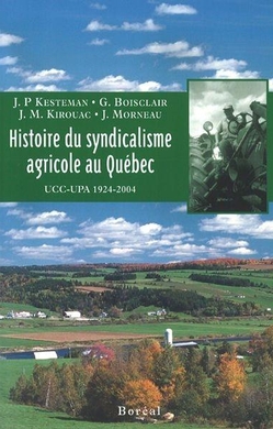 Histoire du syndicalisme agricole au Québec