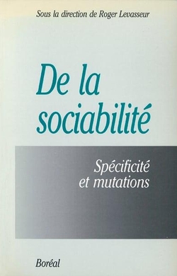 De la sociabilité