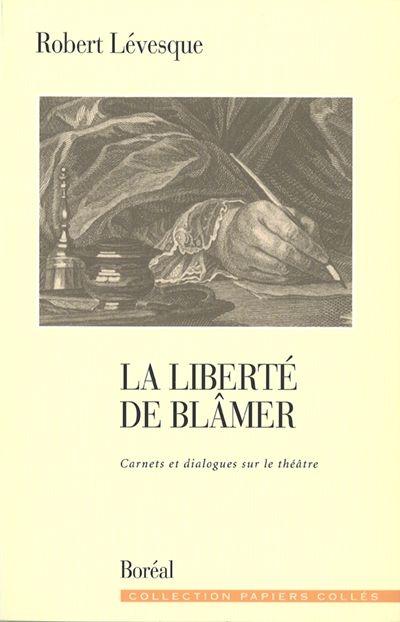 La liberté de blâmer