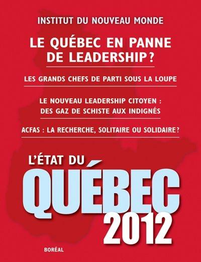 L'État du Québec 2012