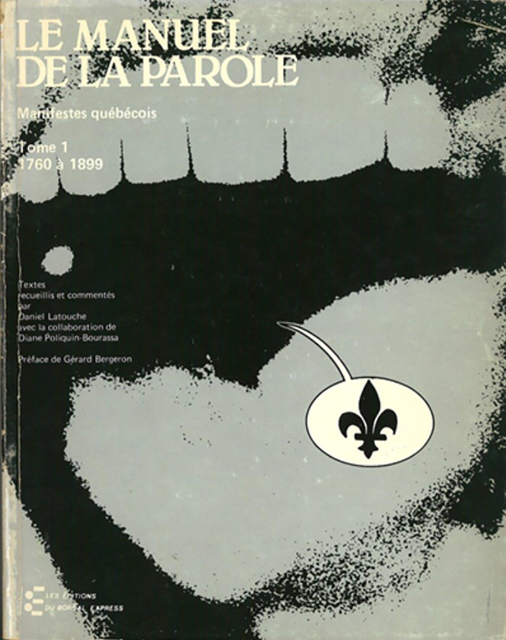 Le Manuel de la parole I : 1760-1899