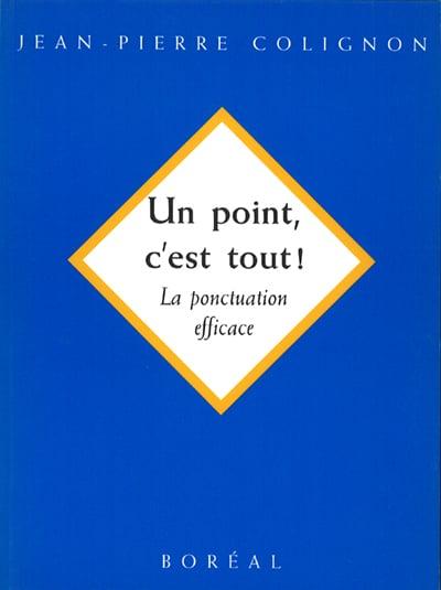 Un point, c'est tout!