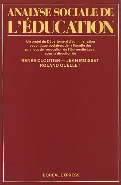 Analyse sociale de l'éducation