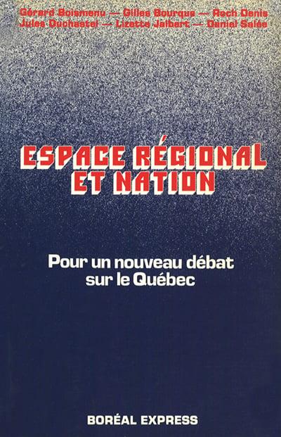 Espace régional et Nation