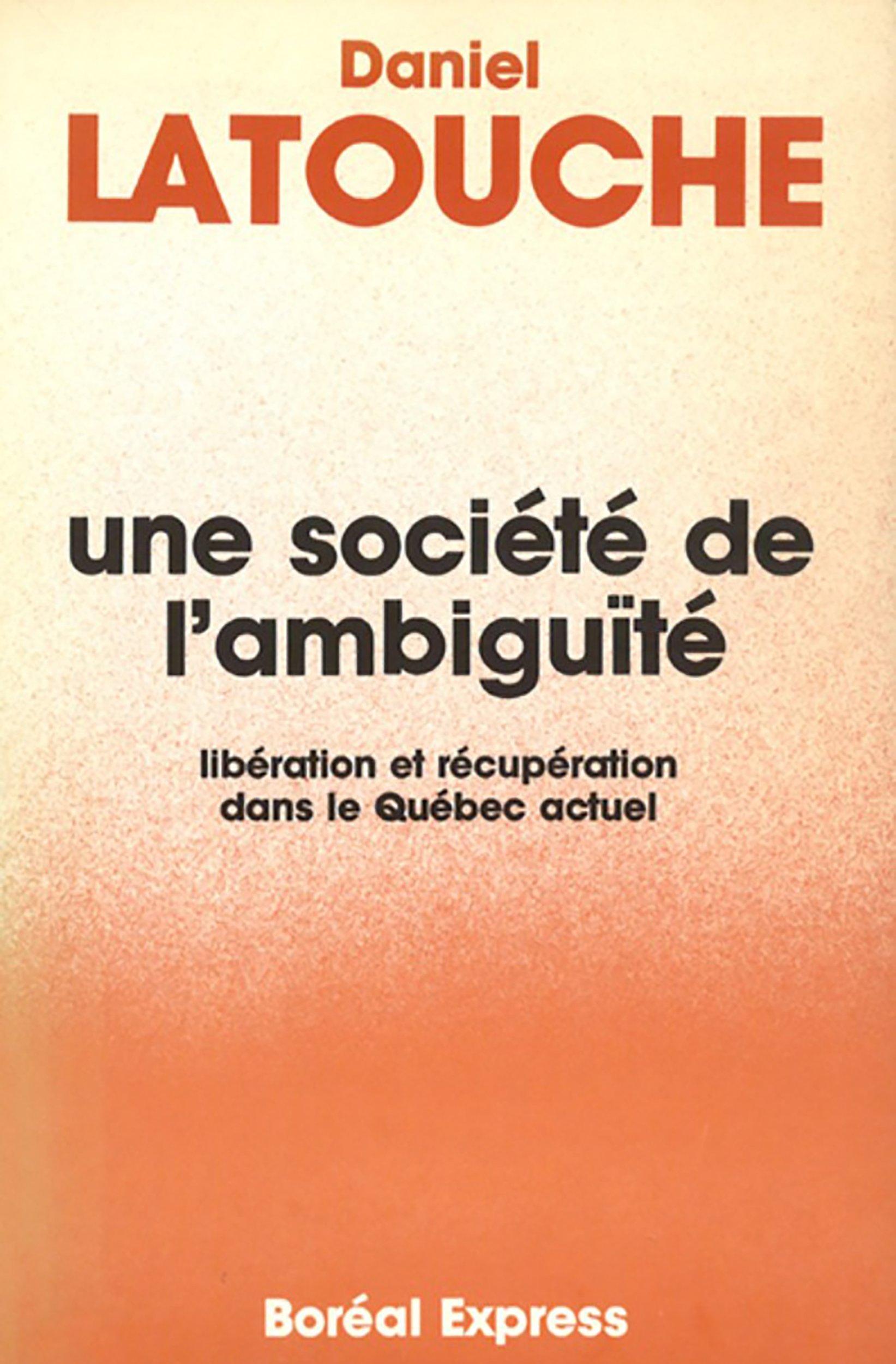 Une société de l'ambiguïté