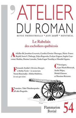 L'Atelier du roman n 54