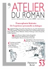 L'Atelier du roman n 53