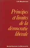 Principes et Limites de la démocratie libérale