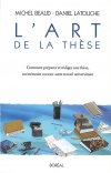 L'Art de la thèse 