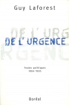 De l'urgence